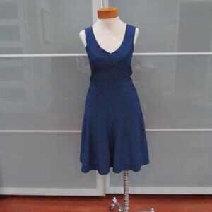 A/X Armani Exchange Fit & Flare Tank Style Bandage Dress